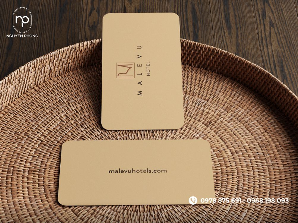 Name card giấy kraft